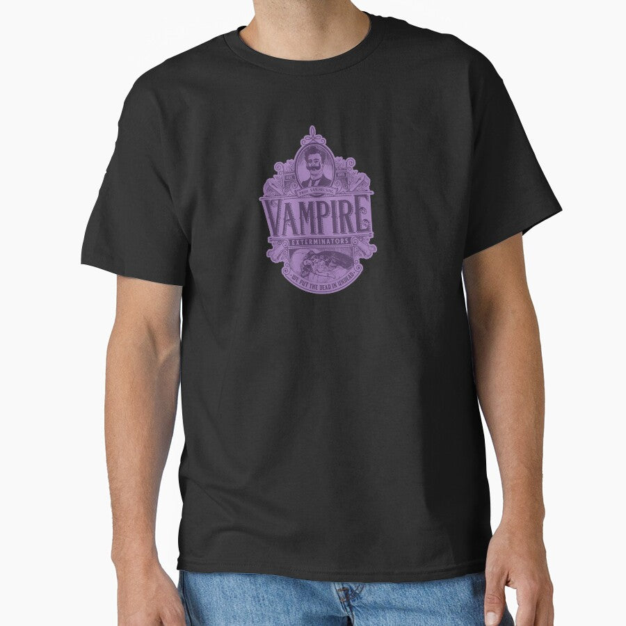 Vintage Style Vampire Exterminator Design by Scott Banks