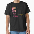 Surf Girl Definition in Watercolor by XCIV Unisex , , , Long Sleeve Tee