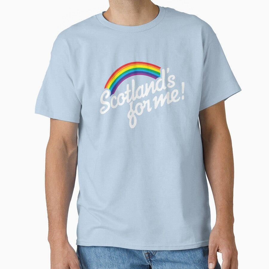 Scotland's for me retro 80s by goatboyjr Unisex , , , Long Sleeve Tee
