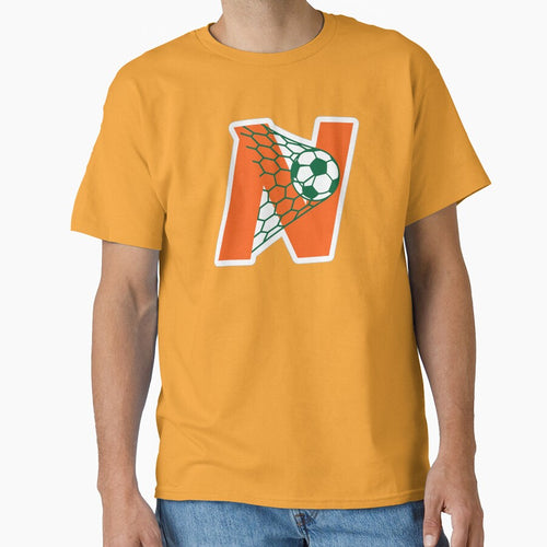 Back of the Net Football Monogram N Goal Style by xmoudx