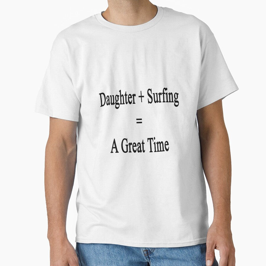 Daughter + Surfing = A Great Time by supernova23 Unisex , , , Long Sleeve Tee