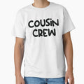 Cousin Crew in Black by Gorilla Blob Designs