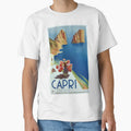 Visit Capri - vintage by VintageQrator Unisex , , , Long Sleeve Tee