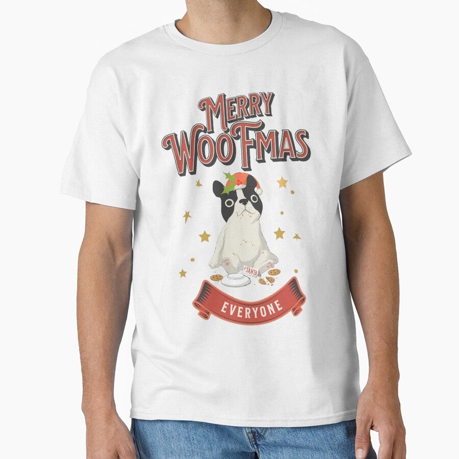 Merry Woofmas cute dog design by DesigntshirtWB