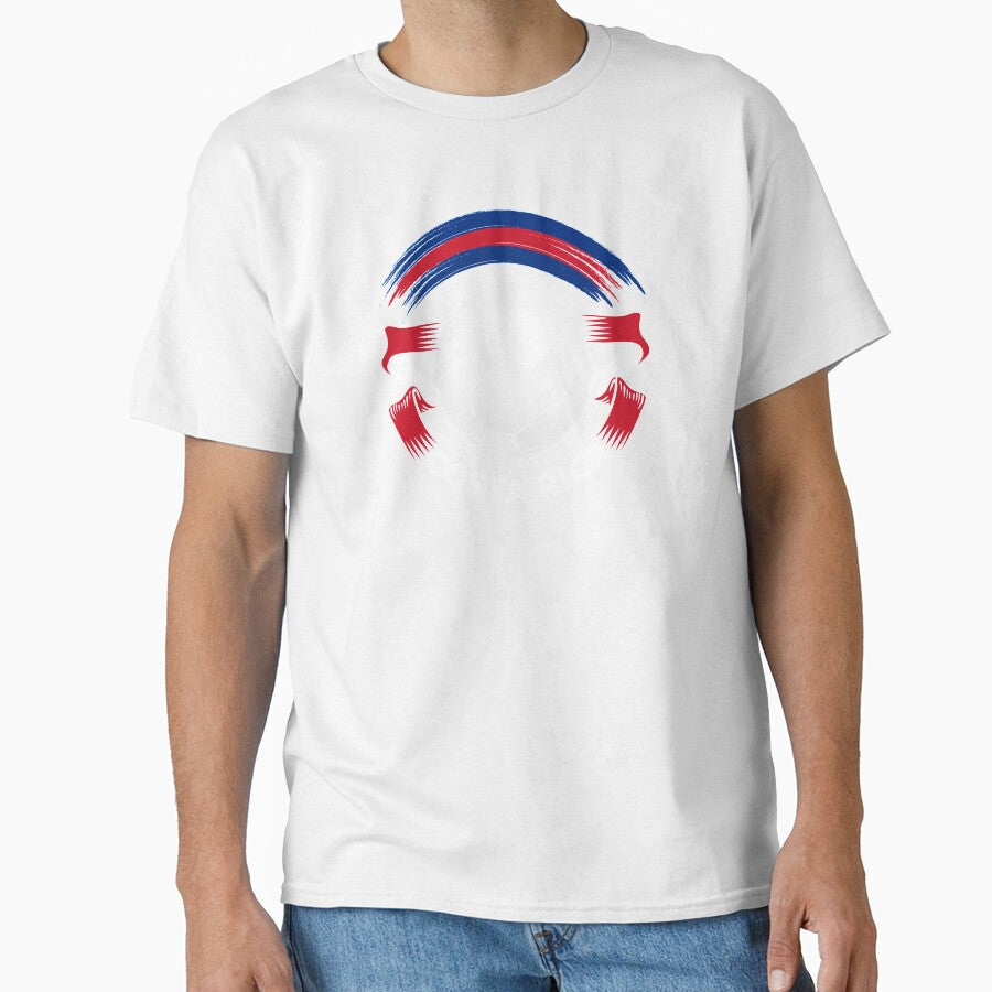 Costa Rica Football Soccer Fan Flag by ockshirts
