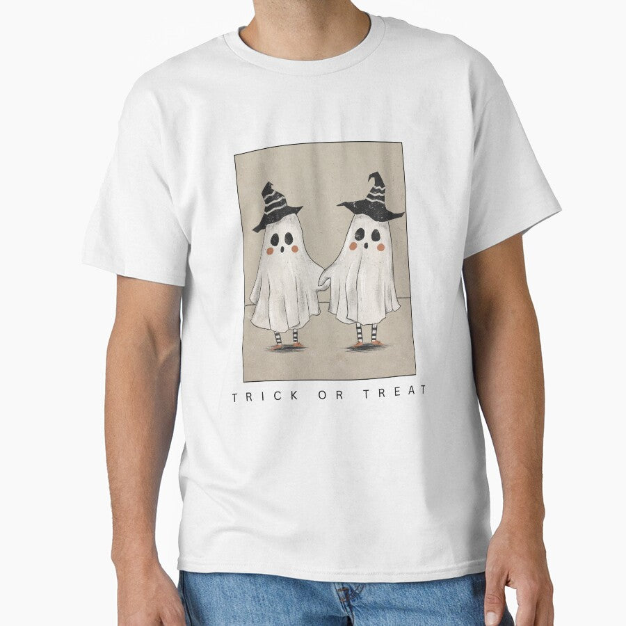 Halloween Ghost Friendship Pals Trick or Treat by Mombacho Arts