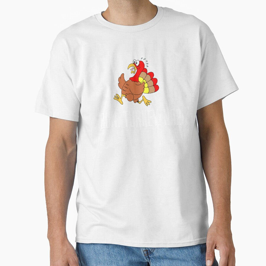 Run Turkey Nap Featuring A Cartoon Running Turkey by jaycartoonist