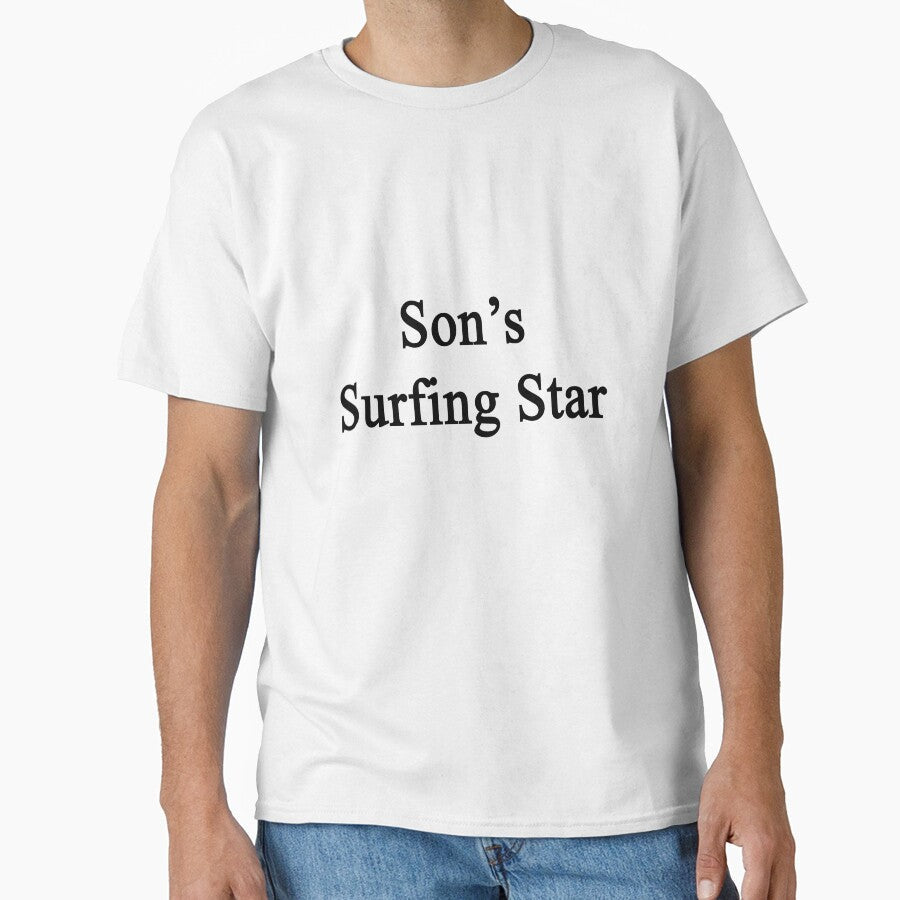 Son's Surfing Star by supernova23 Unisex , , , Long Sleeve Tee