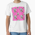 Elephant Wearing Santa Hat Festive Pattern by Grang Art Artistic Designs