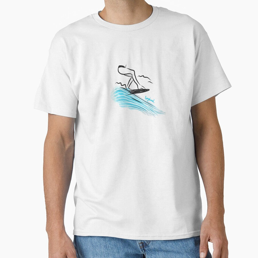 Surfing Longboard SURF tricks by Tropical Blood Unisex , , , Long Sleeve Tee
