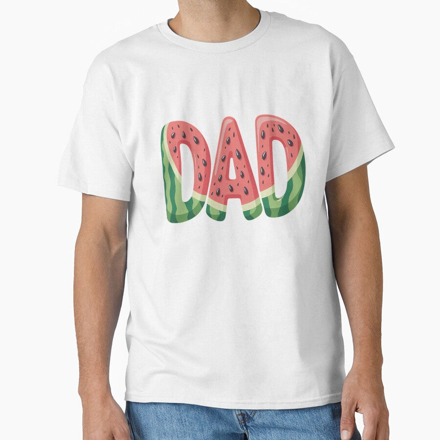 Dad Watermelon Summer Fruit Family Matching Birthday by grounabslaninal