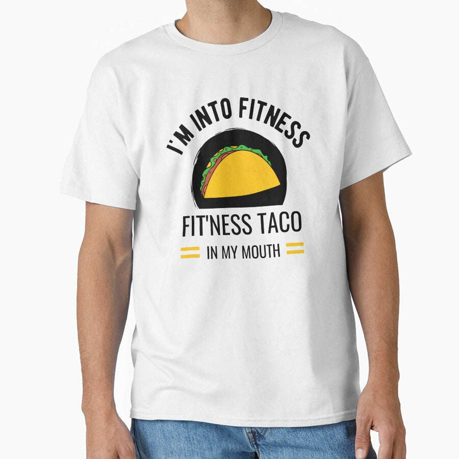I'm Into Fitness Taco In My Mouth by momsnpops Unisex , , , Long Sleeve Tee