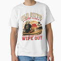 Funny Retro Surfing - Old Guys Surf Club Too Old To Wipe Out by CutOutIdols