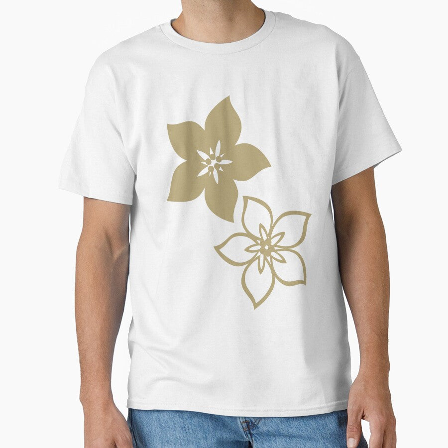 Golden Sakura by aknkstr Unisex , , , Long Sleeve Tee