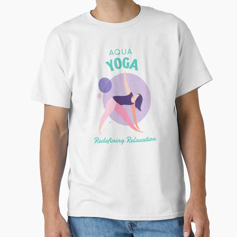 Aqua Yoga: Redefining Relaxation by KWamba Unisex , , , Long Sleeve Tee