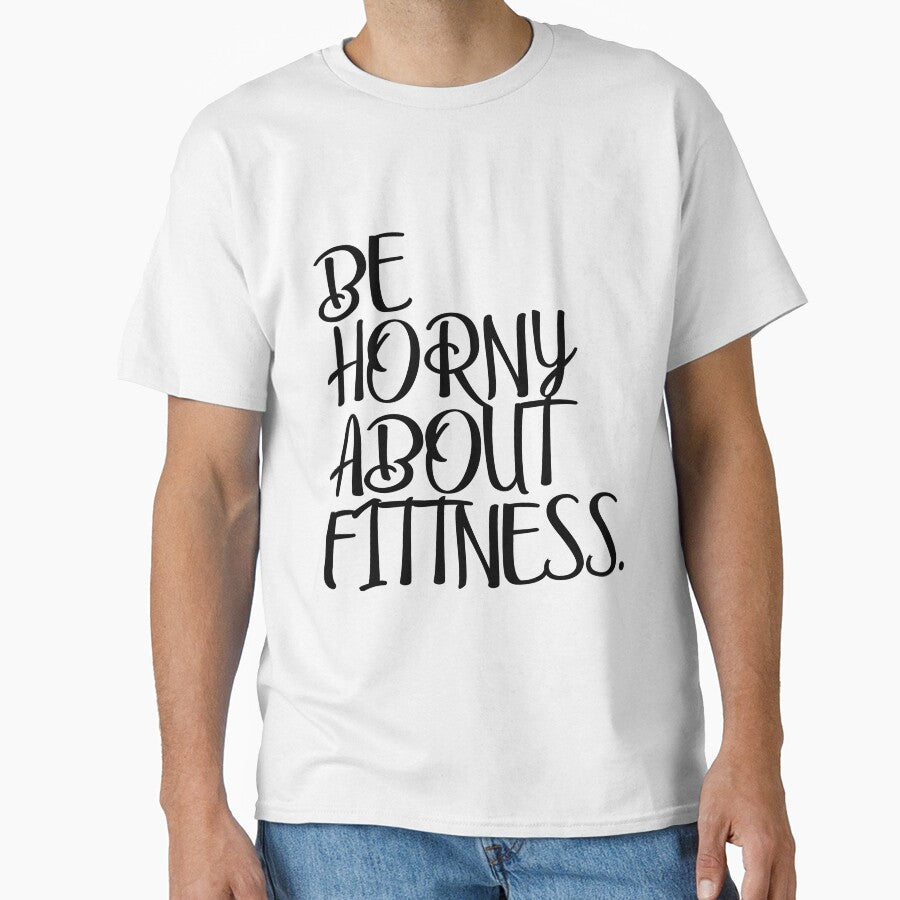 Be horny about fitness by Hasnat Hameed Unisex , , , Long Sleeve Tee