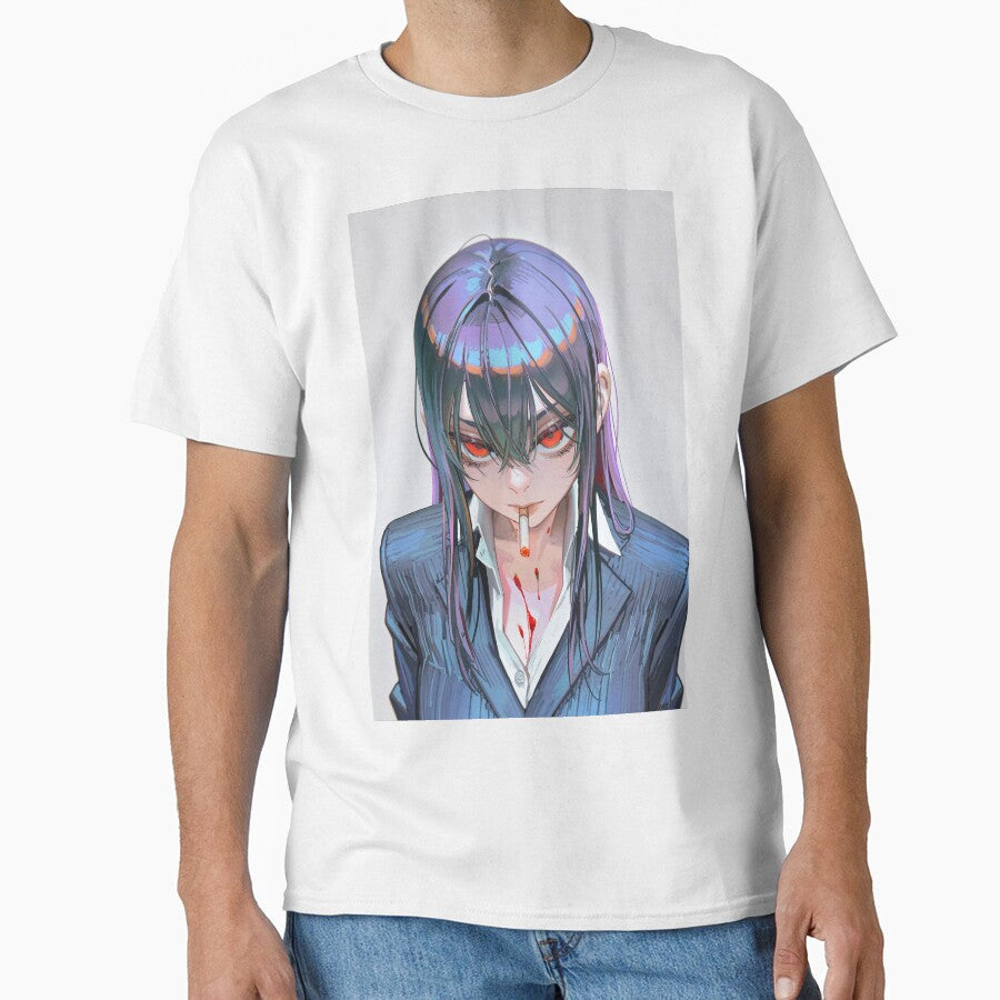 Dark Anime Girl Noir Illustration Art by HERRSCHER AGGA STUDIO Unisex , , , Long Sleeve Tee