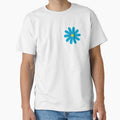 Blue Painted Flower Aesthetic by TVserious Unisex , , , Long Sleeve Tee