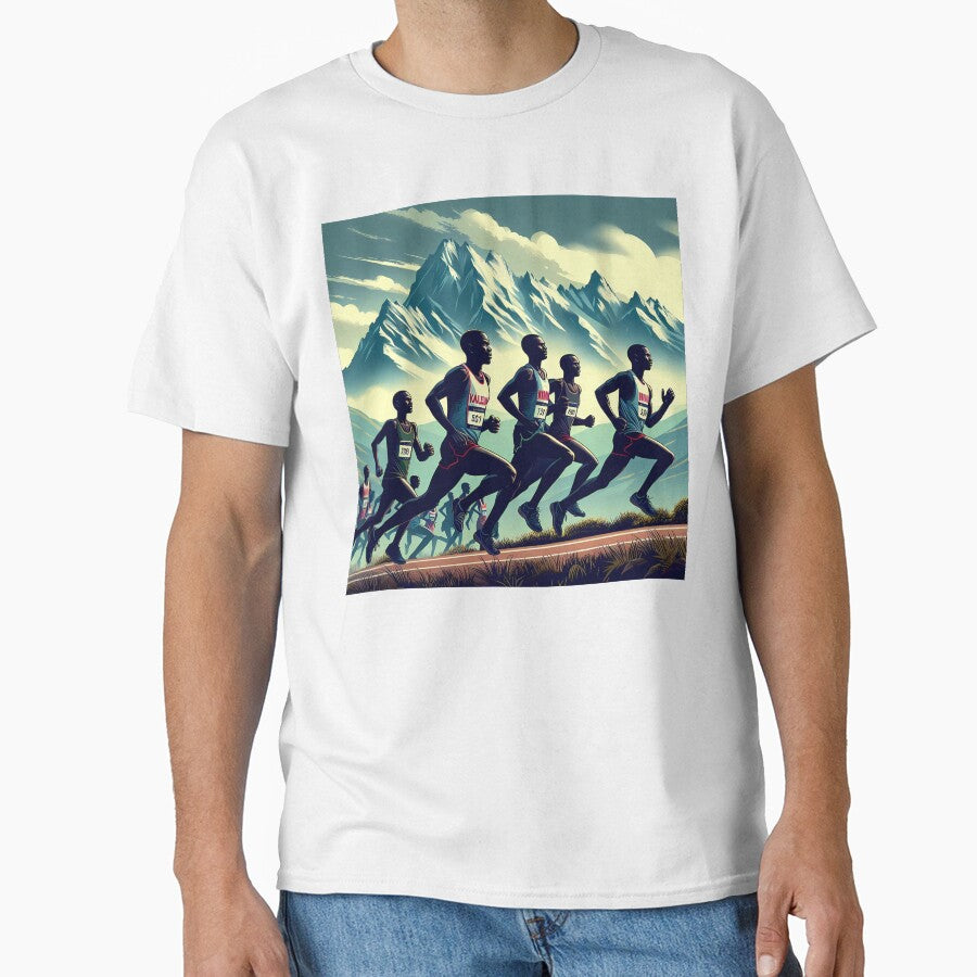 Kalenjin Runners Conquering Mountain Peaks by communedesigns