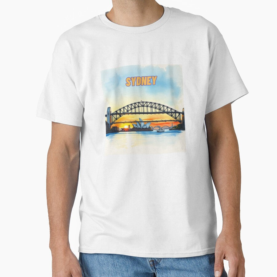 I Love Sydney by ArtsyTeegee Unisex , , , Long Sleeve Tee