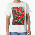 Abstract Christmas Camouflage Pattern Design by TheArtOfPat