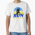 Run Boston Marathon Sunset by Marathon-Runner