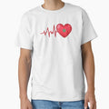HEARTBEAT MOROCCO MAROC FLAG ECG GIFT IDEA by melshirt-shop