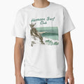 Hermosa Surf Club - Vintage Coastal California Hermosa Beach Surf Design with Cliffs, Ocean, and Palm Trees by YardWest