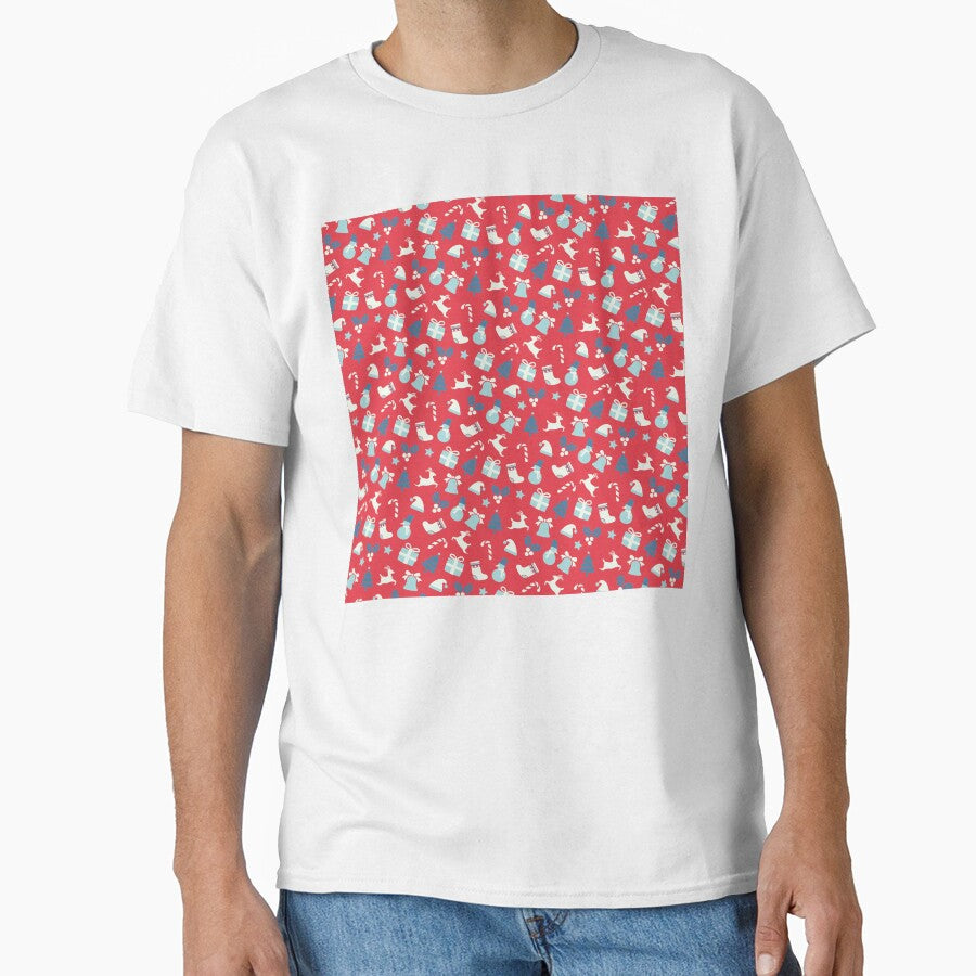 Cute Snow Santa Claus Funny Christmas Happy Holiday    - Gift Ideas For Men by RoyalStarsPatts