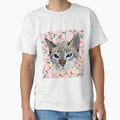 Christmas  light pattern cat by LeahcarsArt