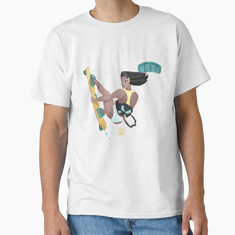 Kiteboarding by Rachelkambeitz Unisex , , , Long Sleeve Tee