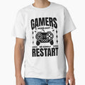 Gamer Never Quit Neon Retro Controller - Gaming Motivation by Abaseen Unisex , , , Long Sleeve Tee