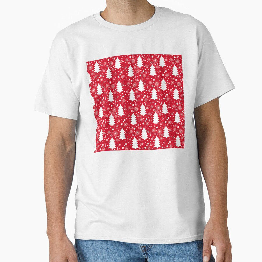 Christmas Tree Seamless Pattern by timiart