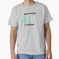 Game mode loading - Text based design illustration - Black text by Nemesiscrowd Unisex , , , Long Sleeve Tee