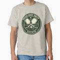 Retro Pickleball Shirt – Third Shot Drop Society Vintage Club Seal by TheCrookedFern