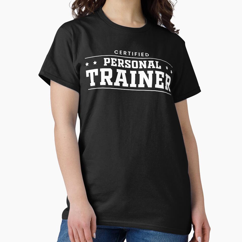 Fitness Gym Coach, Certified Personal Trainer by Singhe Design Unisex , , , Long Sleeve Tee