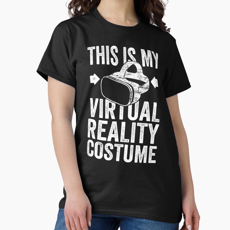 This Is My Virtual Reality Costume - VR Gamer by madtoyman Unisex , , , Long Sleeve Tee