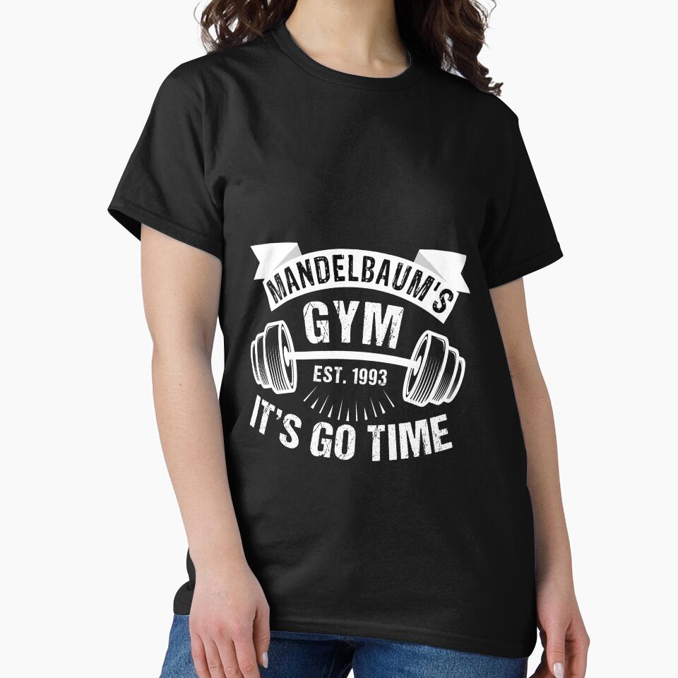 MANDELBAUM'S GYM EST. 1993 IT'S GO TIME by Billy Wong Unisex , , , Long Sleeve Tee
