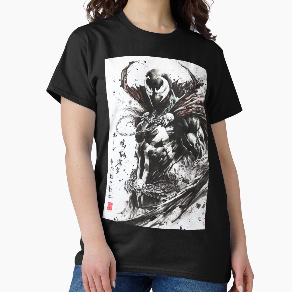 Spawn Sumi-e by AnimeArsenalPrints Unisex , , , Long Sleeve Tee