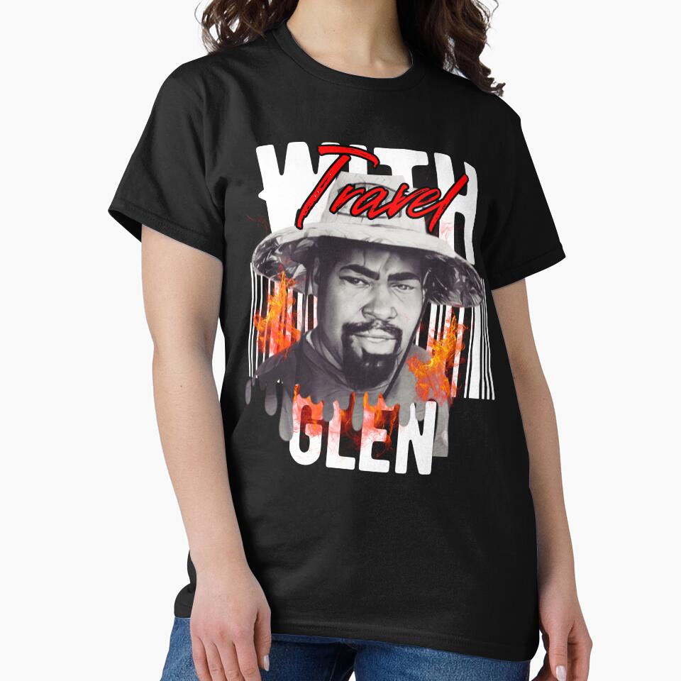 Travel With Glen V4 – Signature Travel Portrait Art | Adventure, Explorer & World Traveler Design by buycostarica
