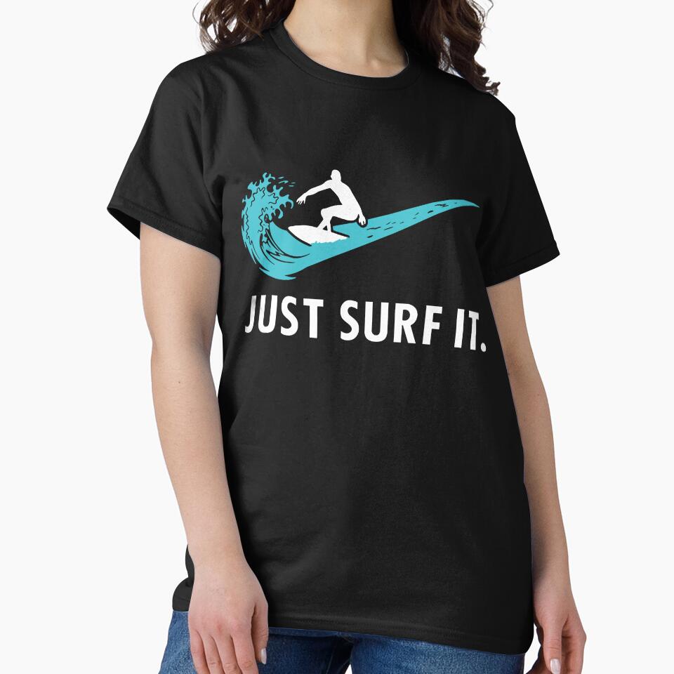 Just Surf It by GeniusDesignArt Unisex , , , Long Sleeve Tee