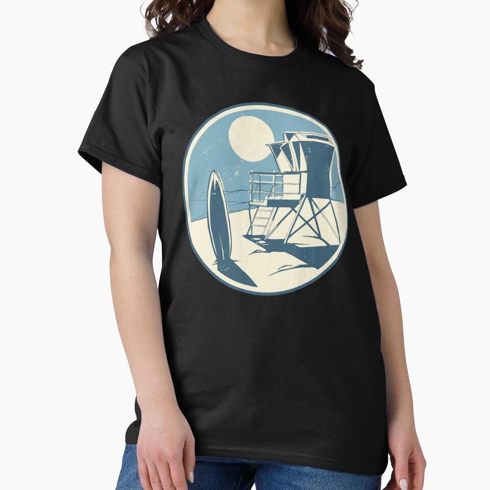 California Surfing by zaher97 Unisex , , , Long Sleeve Tee