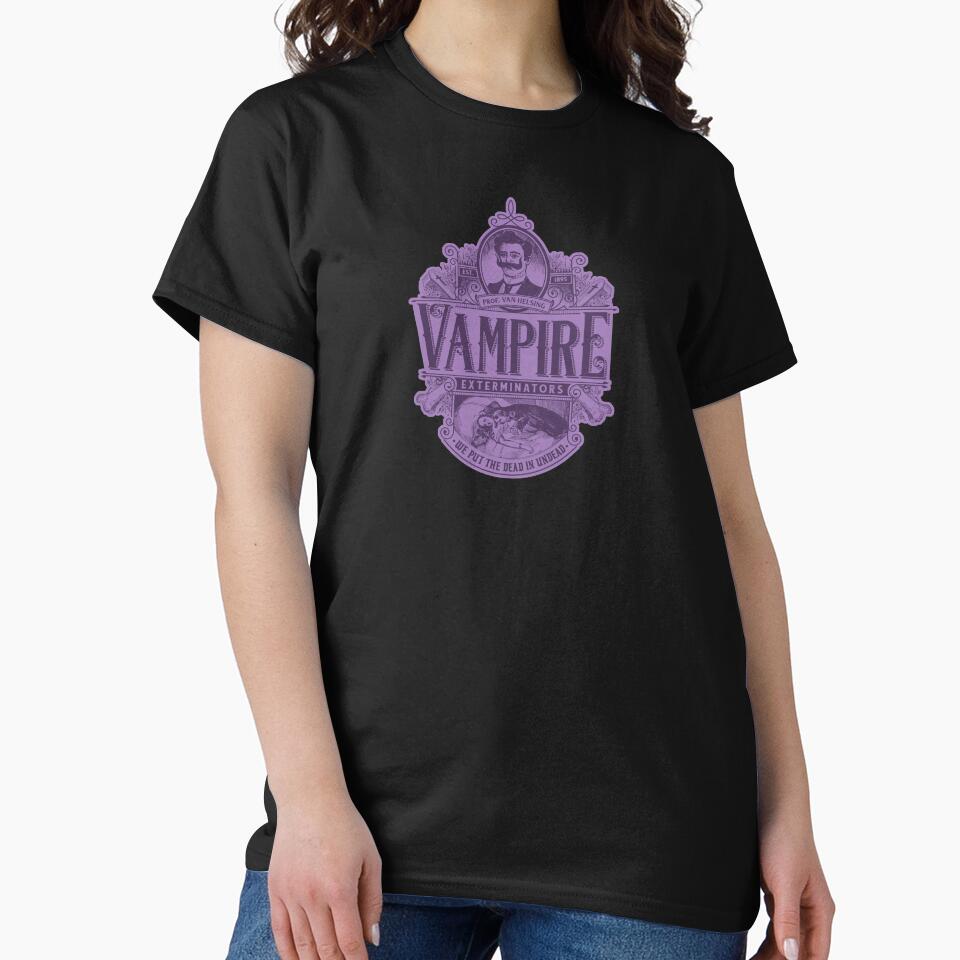 Vintage Style Vampire Exterminator Design by Scott Banks