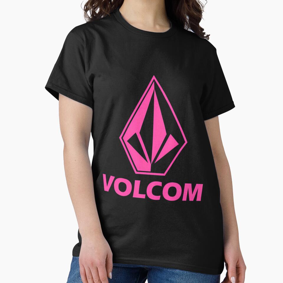 Pink Volc Surfing Logo by PaulNormand4 Unisex , , , Long Sleeve Tee