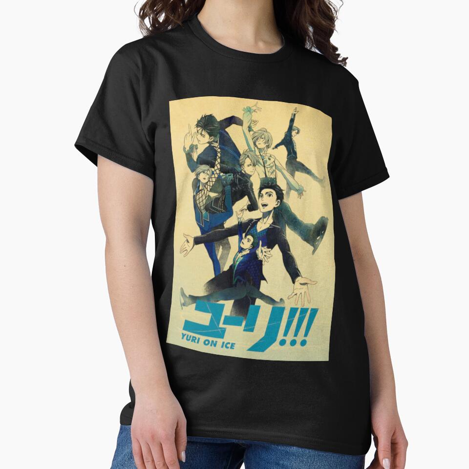 yuri on ice design , yuri on ice new anime design for you by dogokir Unisex , , , Long Sleeve Tee