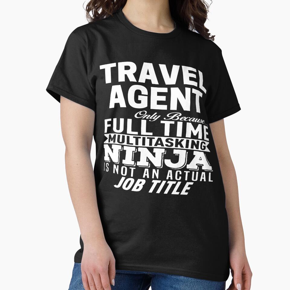 Travel Agent by clickmostro Unisex , , , Long Sleeve Tee