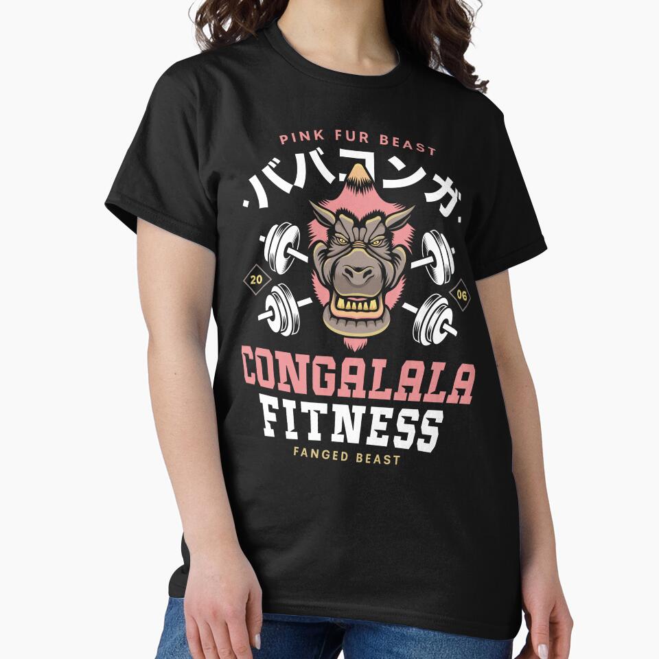 Congalala Fitness by Lagelantee Unisex , , , Long Sleeve Tee