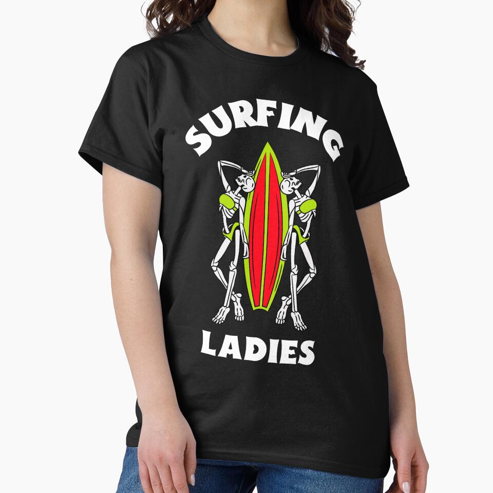 THE SURFING LADIES by MJ96-PRO Unisex , , , Long Sleeve Tee