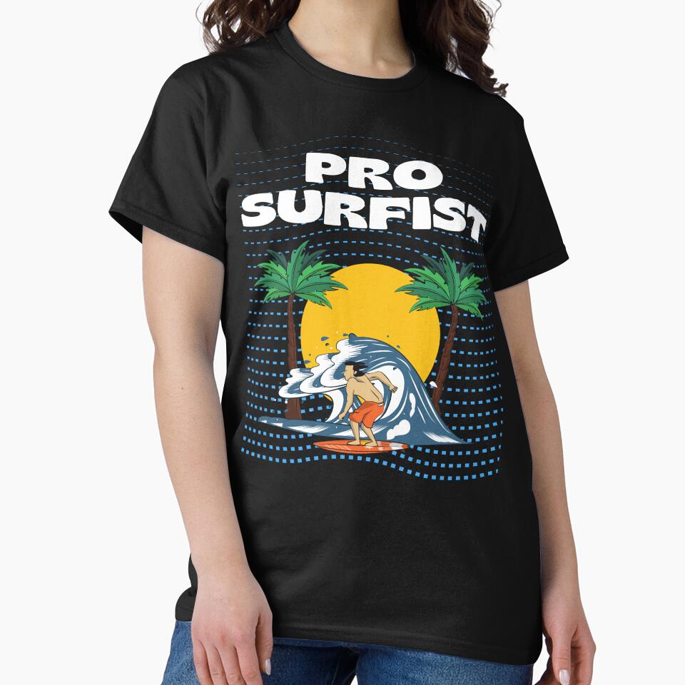 THE PRO SURFIST by MJ96-PRO Unisex , , , Long Sleeve Tee
