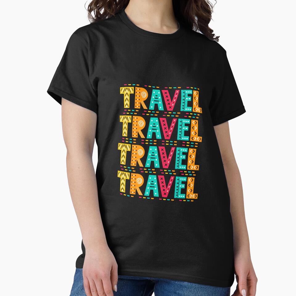 Travel by ‪Anas Talbi‬‏ Unisex , , , Long Sleeve Tee